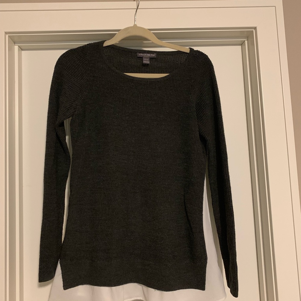 Grey sweater